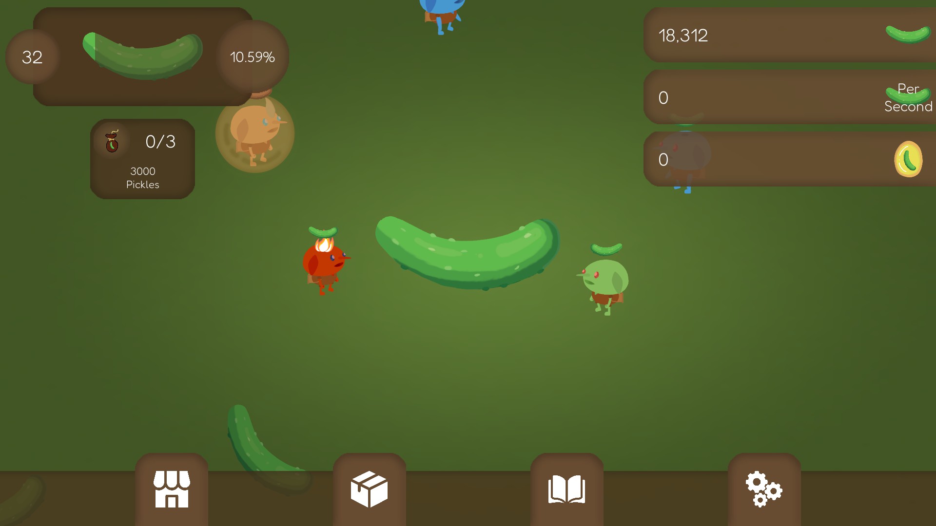「Pickle Clicker」の紹介レビュー ピクルスを増やすシンプルなクリッカー｜YuuGaming